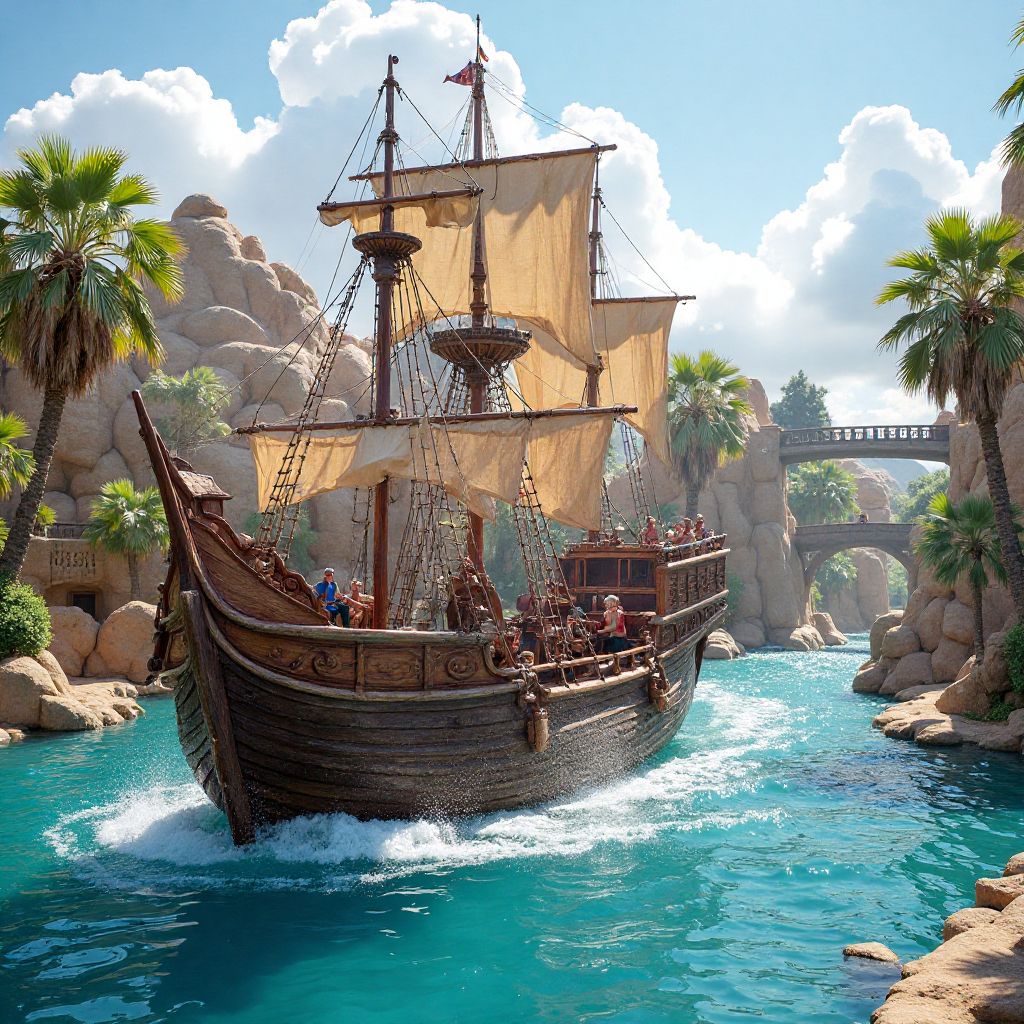 Pirate's Treasure Splash